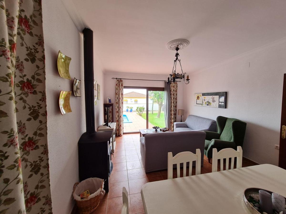 Chalet Las Adelfas Chaparrillo Conil De La Frontera Exteriör bild