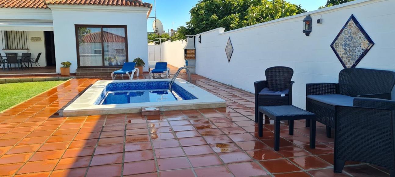 Chalet Las Adelfas Chaparrillo Conil De La Frontera Exteriör bild