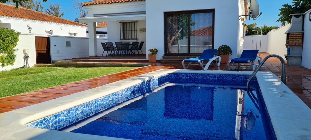 Chalet Las Adelfas Chaparrillo Conil De La Frontera Exteriör bild