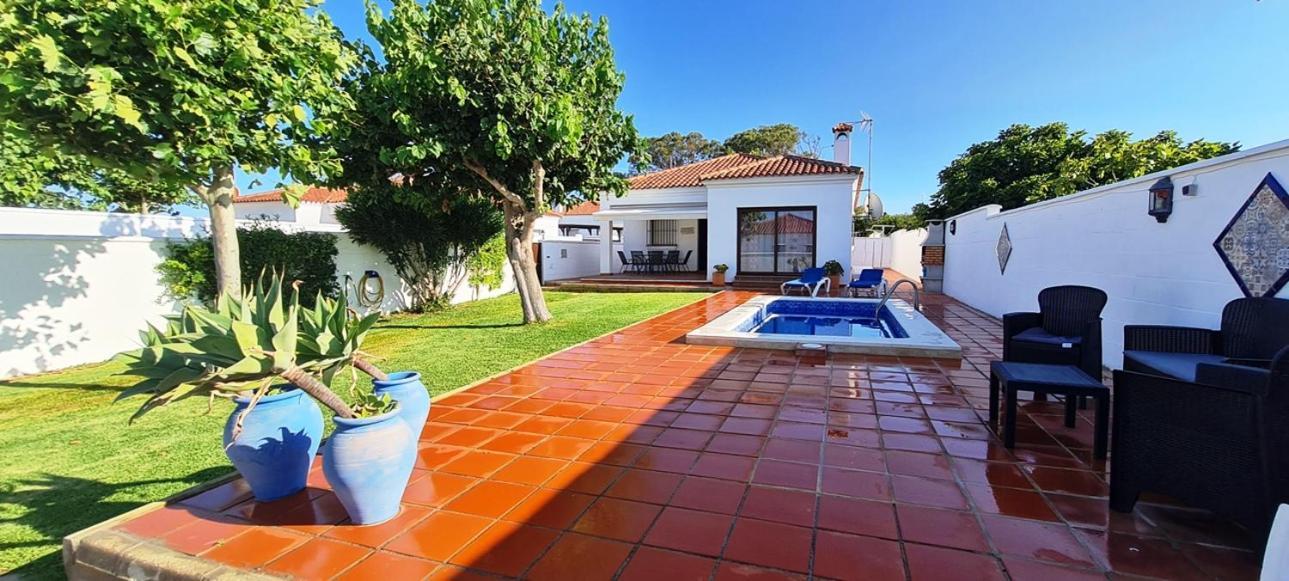 Chalet Las Adelfas Chaparrillo Conil De La Frontera Exteriör bild
